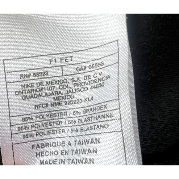 Nike Pullover Womens M Vintage‎ y2k Fleece Sweatshirt Black Pocket Therma Fit - Picture 4 of 12